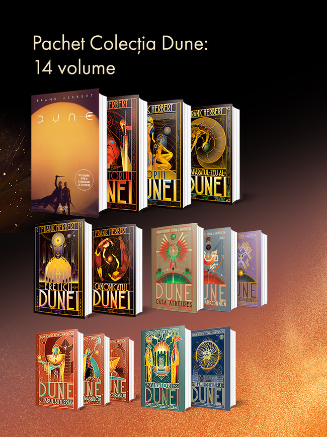 Pachet Universul Dune 14 vol. de la NEMIRA